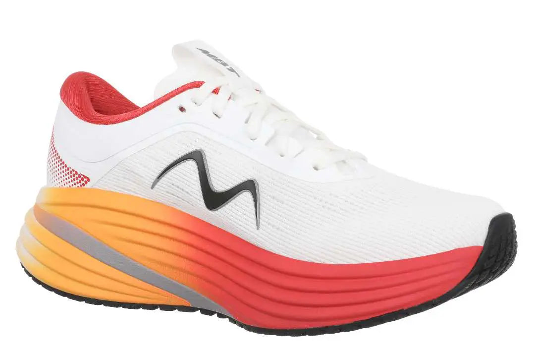 MBT M-3000 II White/Red – Bred löparsko med extra stöd & stötdämpning