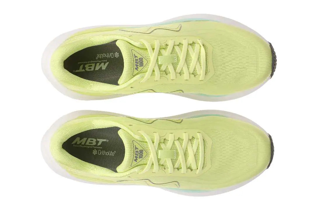 MBT 1000 Lime – Andningsbara komfortsneakers med stöd för aktiva dagar