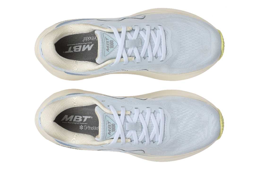 MBT 1000 Pale Blue – Andningsbara komfortsneakers med stöd & stötdämpning