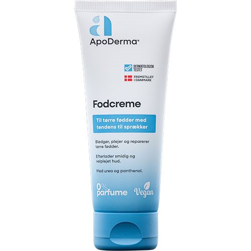ApoDerma Fodcreme för torra fötter och hård hud med urea och panthenol