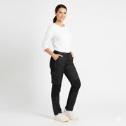 Nybo Sort Unisex New Gen Bukser, 4-vägs stretch, justerbar resår