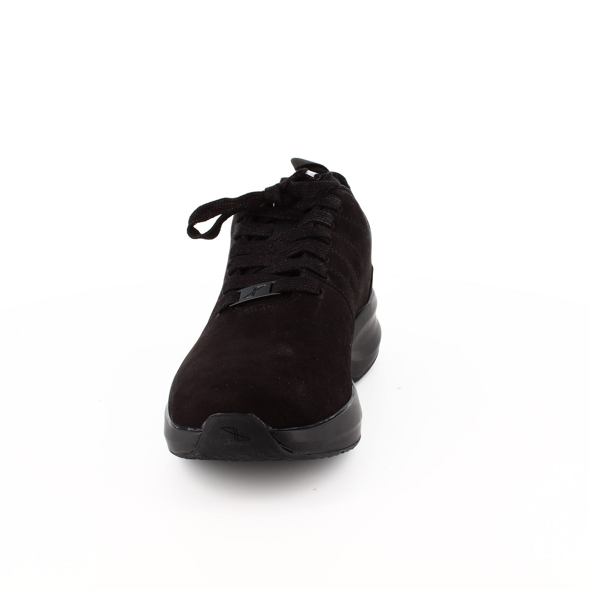Svarta Gaitline sneakers i nubuckläder