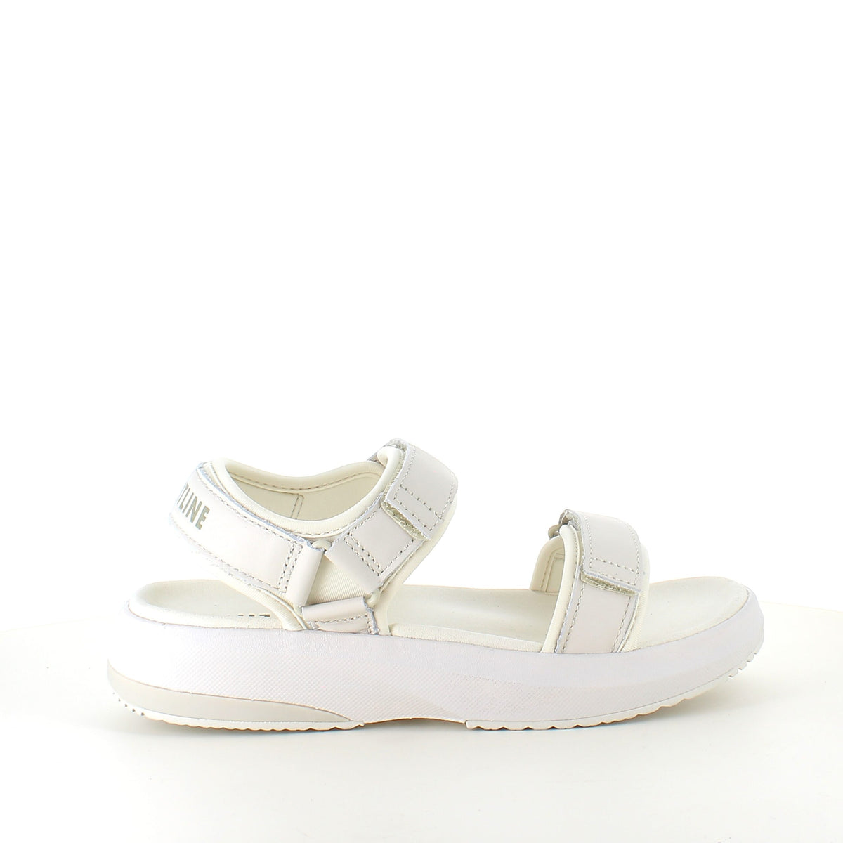 Gaitline sandal – vit med vit sula & SGL Technology™