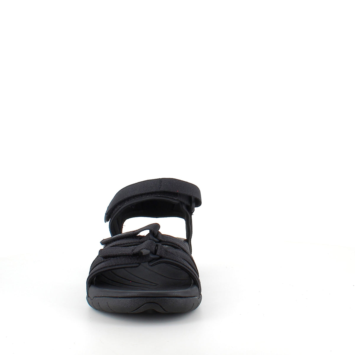 Teva Tirra – smart svart sandal från Teva med bra fotvalvsstöd