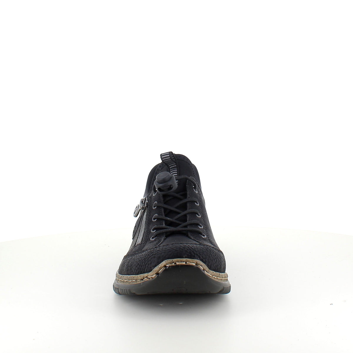 Svarta Rieker slip-on sneakers