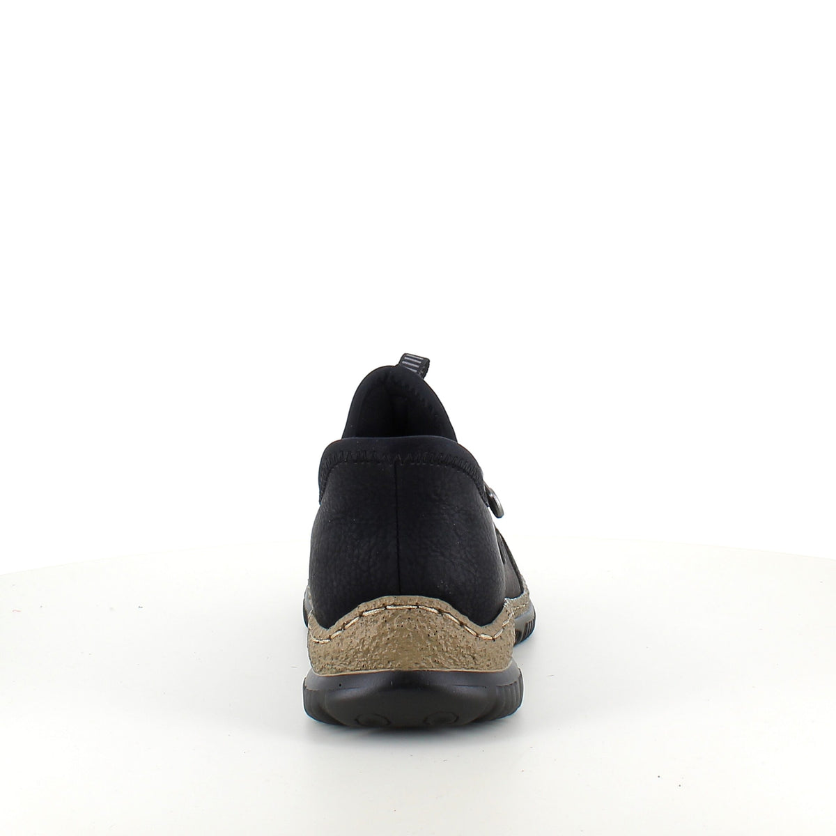 Svarta Rieker slip-on sneakers