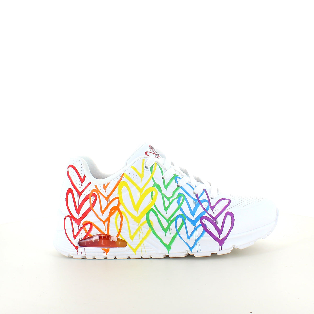 Skechers Street x JGoldcrown UNO hjärtskor