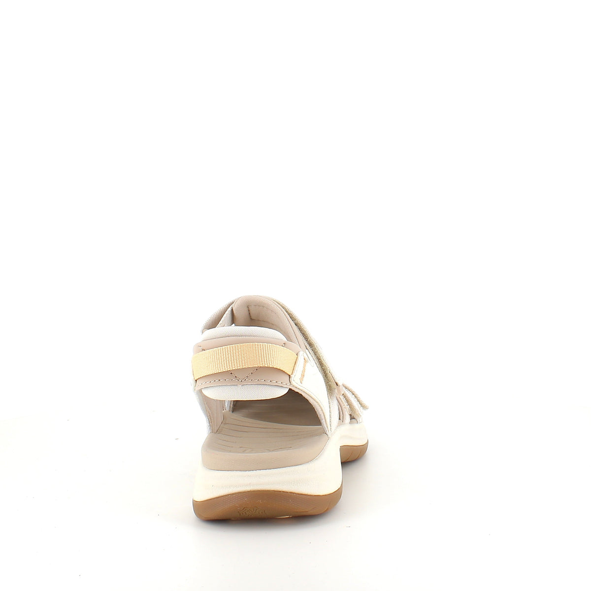Beige Teva Tirra stängd sandal med tåskydd och stötdämpning