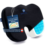 Koala ortopedisk sittdyna med gel och memory foam från Simpurea