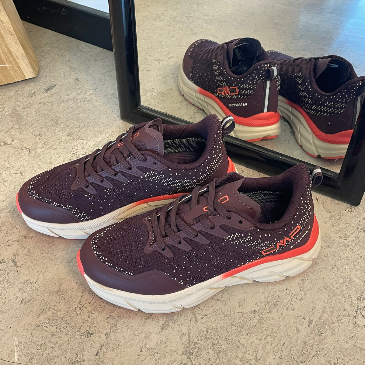 CMP Rahmsy WP – ljungfärgad vattentät sneaker med stötdämpning
