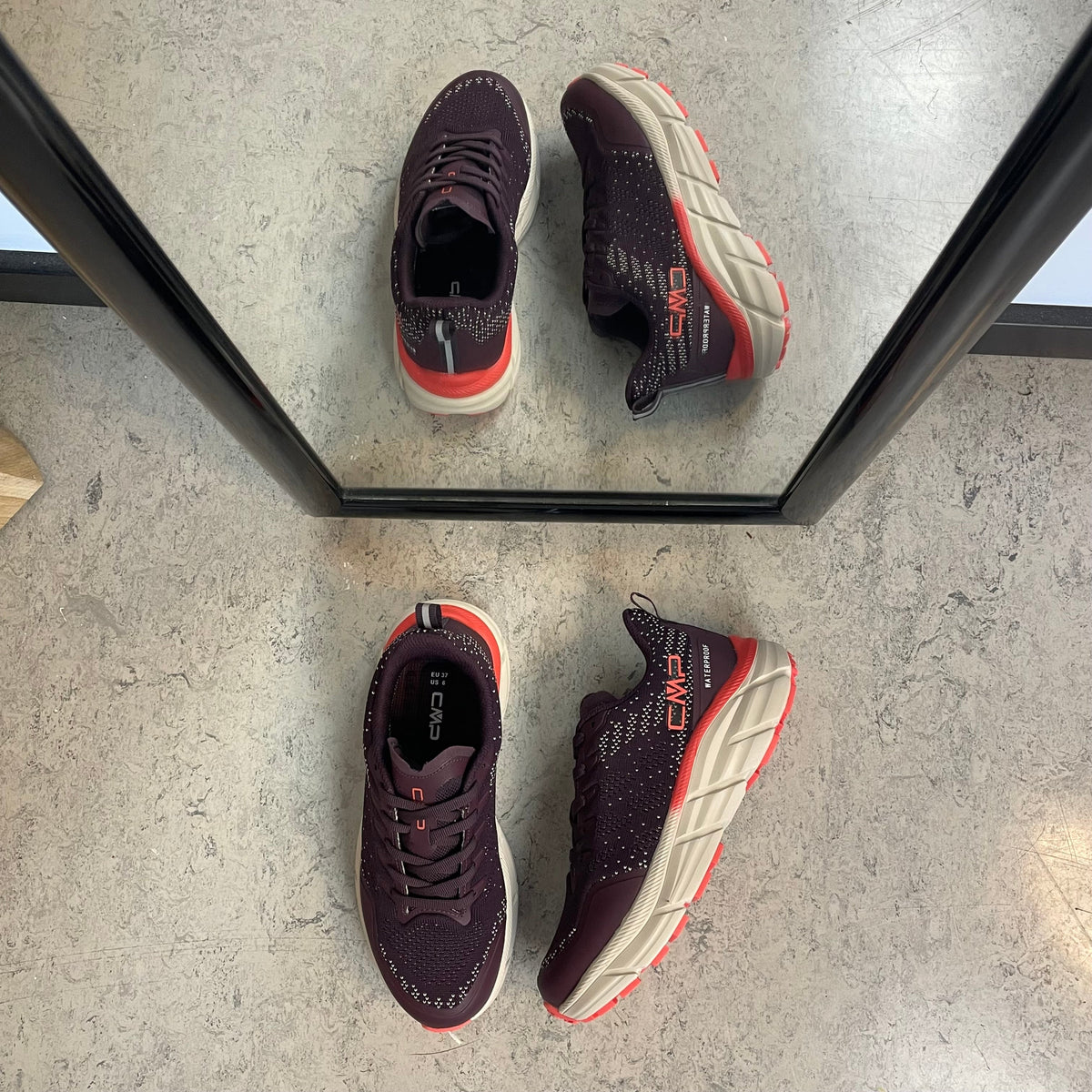 CMP Rahmsy WP – ljungfärgad vattentät sneaker med stötdämpning