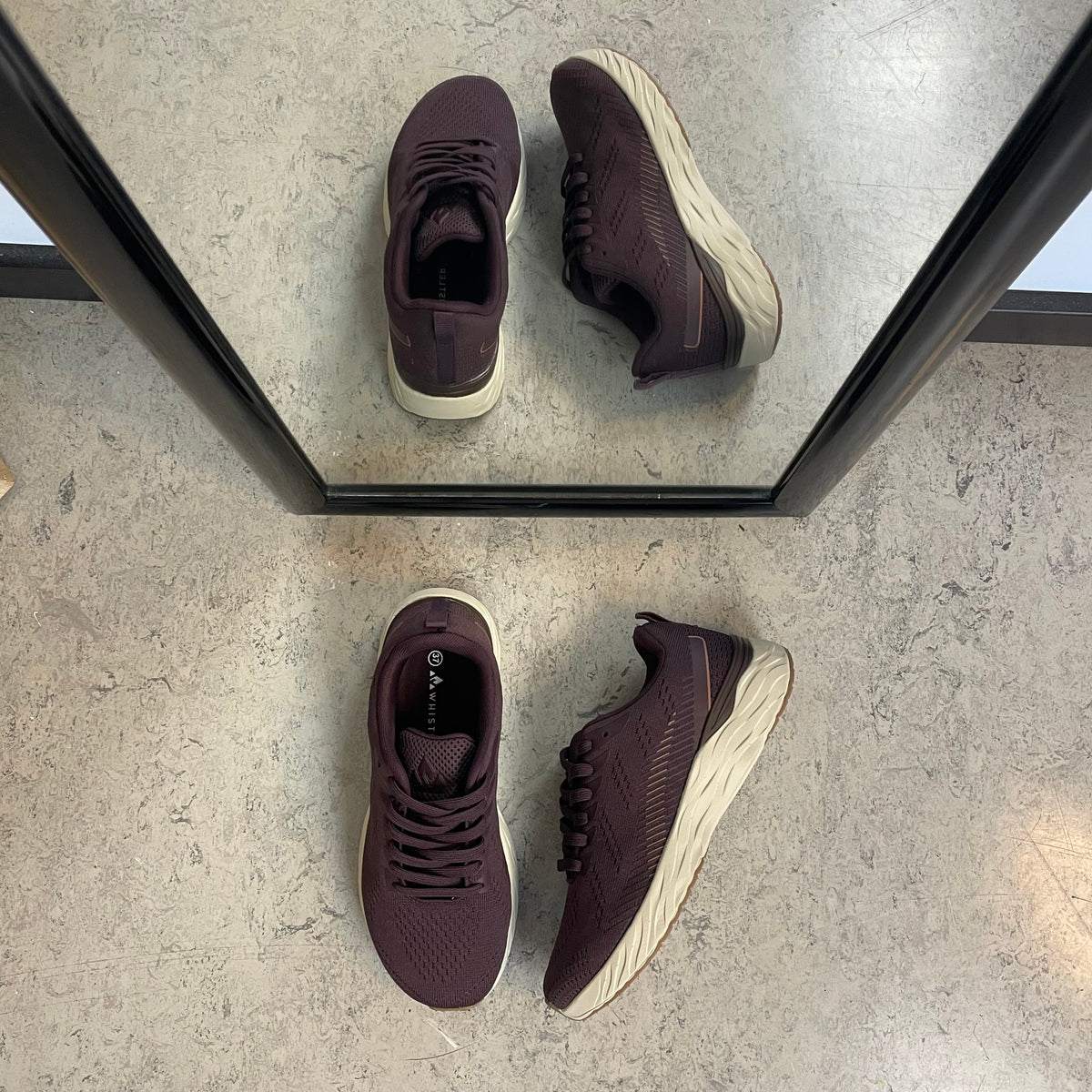 Linares W Wide Fit Shoe – lila lättviktsko med extra bredd
