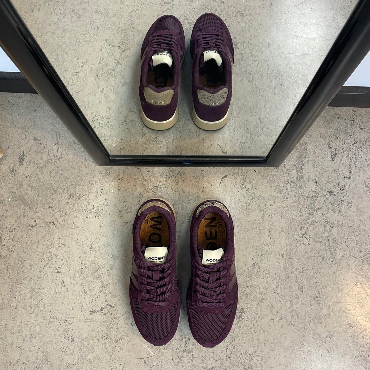 Woden Ydun Icon II – ljungfärgad sneaker med lätt och luftig komfort