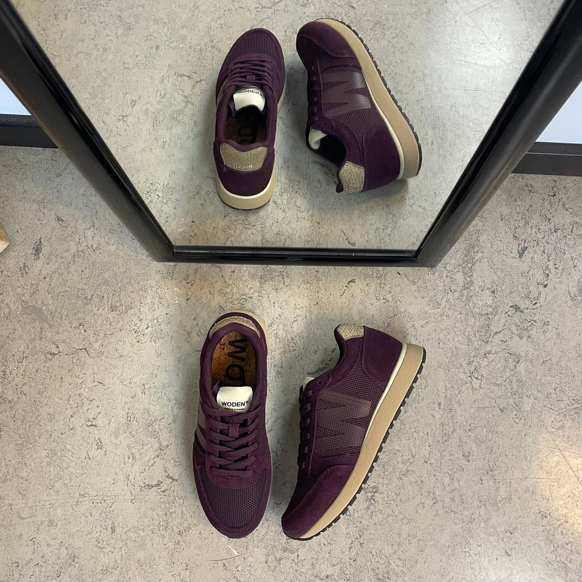 Woden Ydun Icon II – ljungfärgad sneaker med lätt och luftig komfort