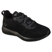 Svart snörsneaker med memoryfoam