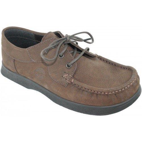 Brun mockasinsko i nubuck