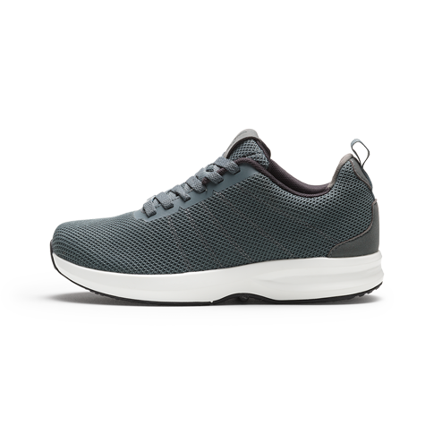 Grön sneaker med vita sulor från GaitLine