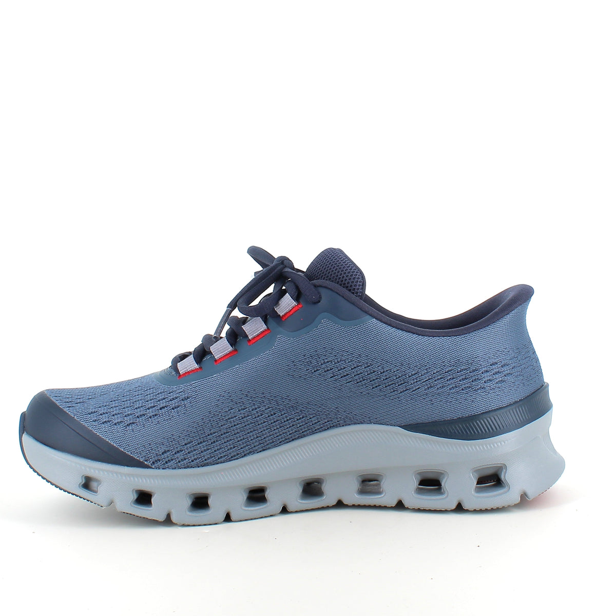 Blå Skechers Glide-Step Pro – vattentäta Slip-ins skor med Memory Foam