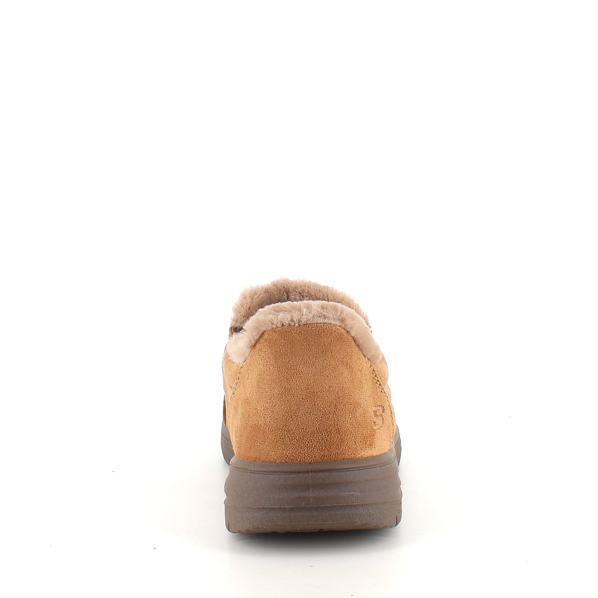 Skechers slip-on-tofflor, bruna – varm och rymlig passform