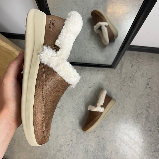 Skechers Hands Free Slip-ins – varma tofflor med Memory Foam