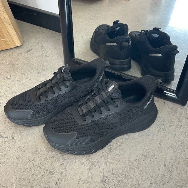 Endurance Beliso StepGo – svart unisex-sneaker för kvinnor & män