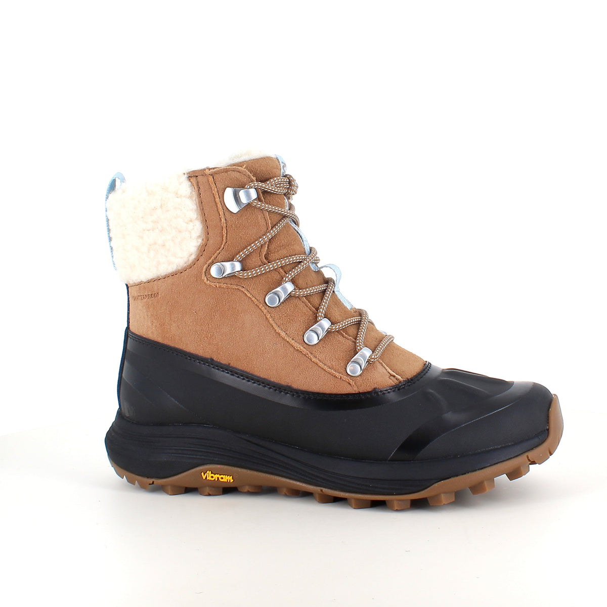 Brun vattentät och varmfodrad vinterstövel från Merrell