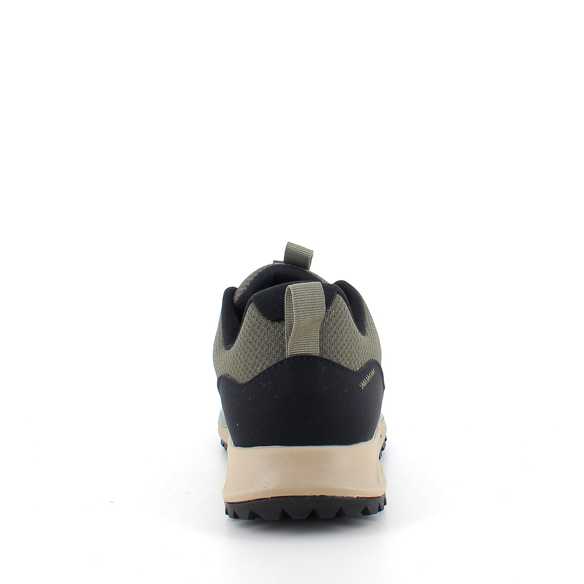 Vattentät herrsneaker i grönt med hålfotsstöd och bred passform från Green Comfort