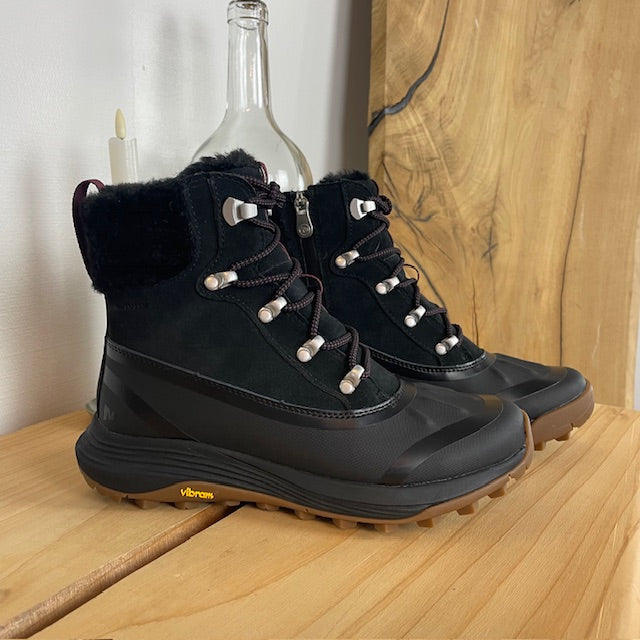 Svart vattentät och varm vinterstövel från Merrell