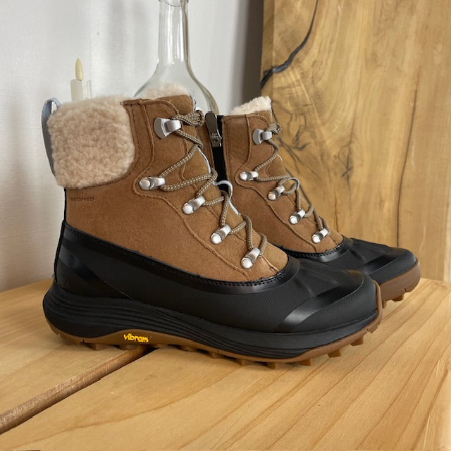 Brun vattentät och varmfodrad vinterstövel från Merrell
