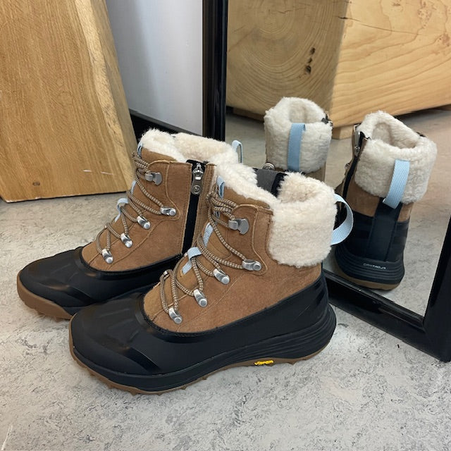 Brun vattentät och varmfodrad vinterstövel från Merrell