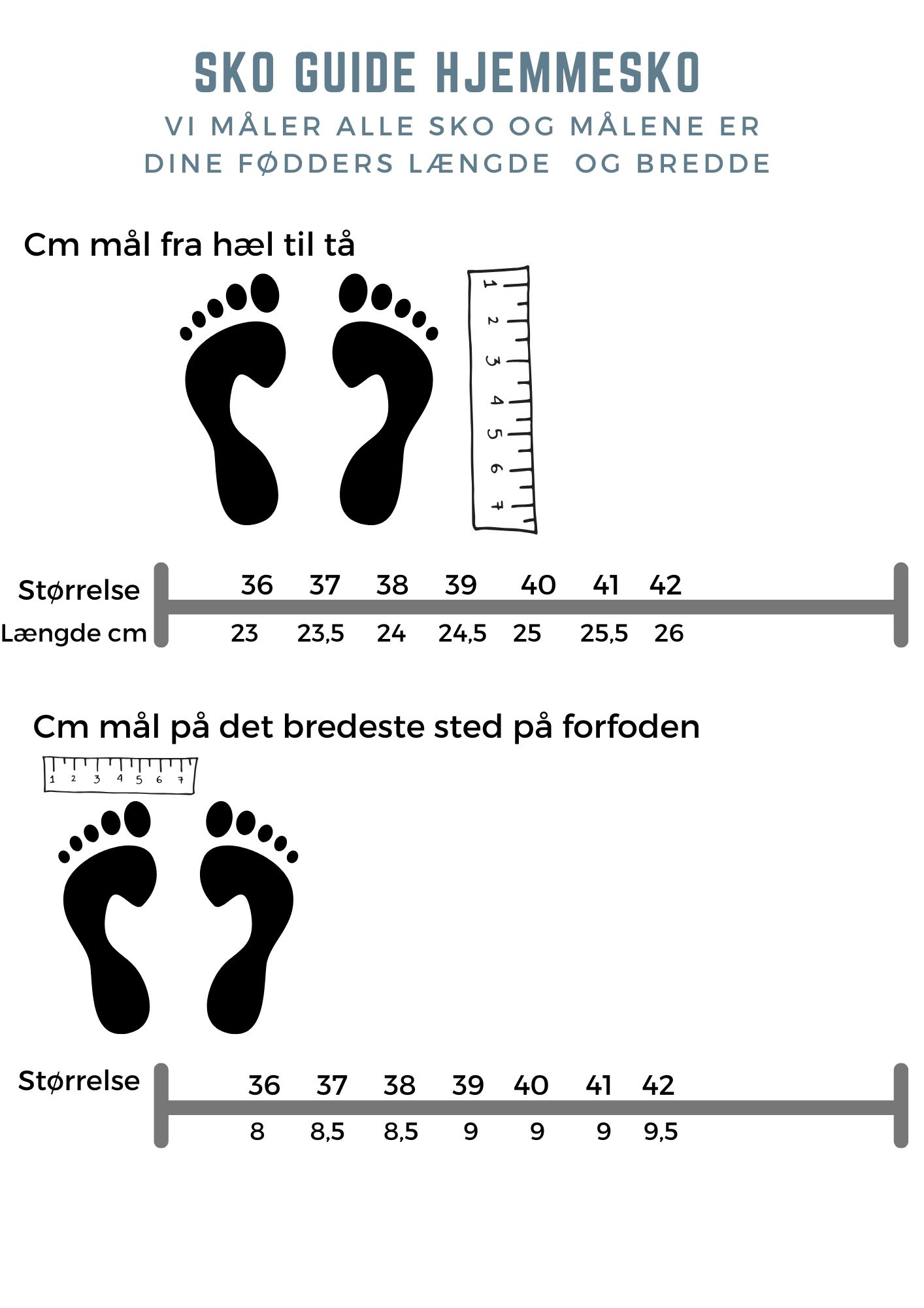 Bruna slip-on-tofflor med bred passform