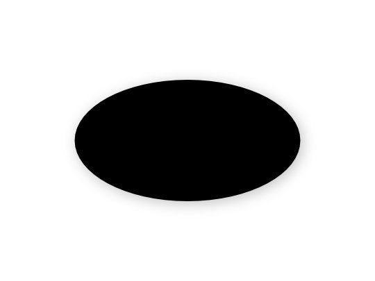 Rund namnskylt med magnet