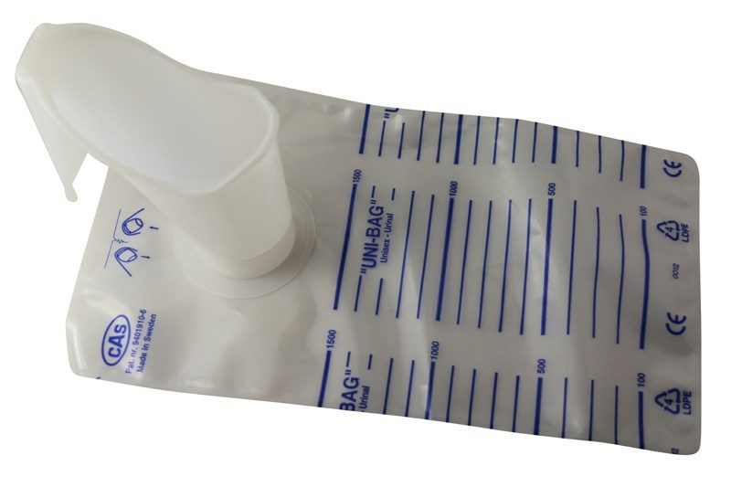 Engångs urinflaska 1500 ml