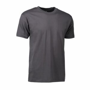 Nybo Koksgrå Herr Basic T-shirt, klassisk modell som behåller formen