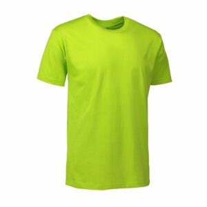 Nybo Lime Herr Basic T-shirt, Klassisk modell, Behåller formen