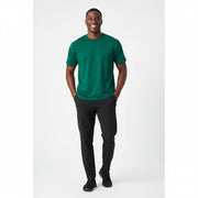 Nybo Grön Herr Basic T-shirt — Klassisk modell som behåller formen