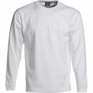 Nybo Vit Herr Prowear T-shirt, Extra slitstark, Långärmad