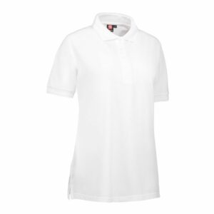 Nybo Vit Dam Prowear Polo, Extra slitstark, Klassisk modell