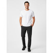 Nybo Vit Herr Basic T-shirt, Klassisk modell, Formstabil