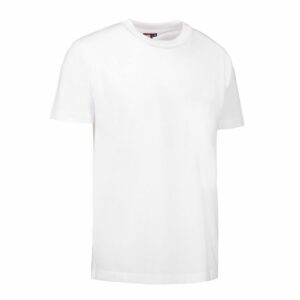 Nybo Vit Herr Prowear T-shirt, Extra slitstark, Kortärmad