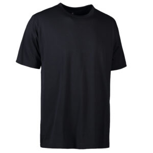 Slitstark svart t-shirt för herr