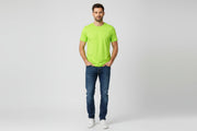 Stretch-t-shirt för herr i lime