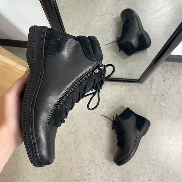 Green Comfort - Varm läderstövel med extra plats och EnergySole™