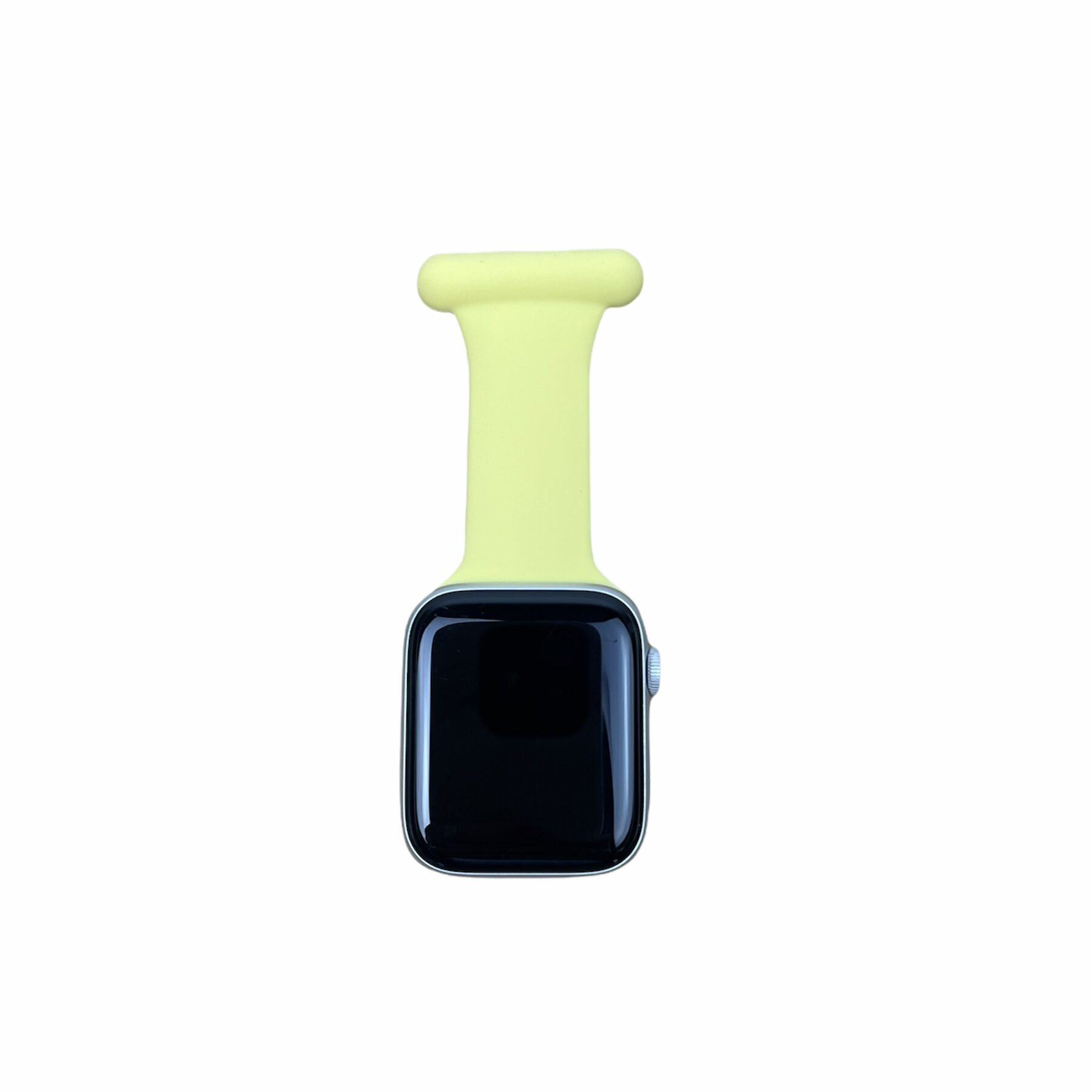 Gul sjuksköterskerem i silikon till Apple Watch