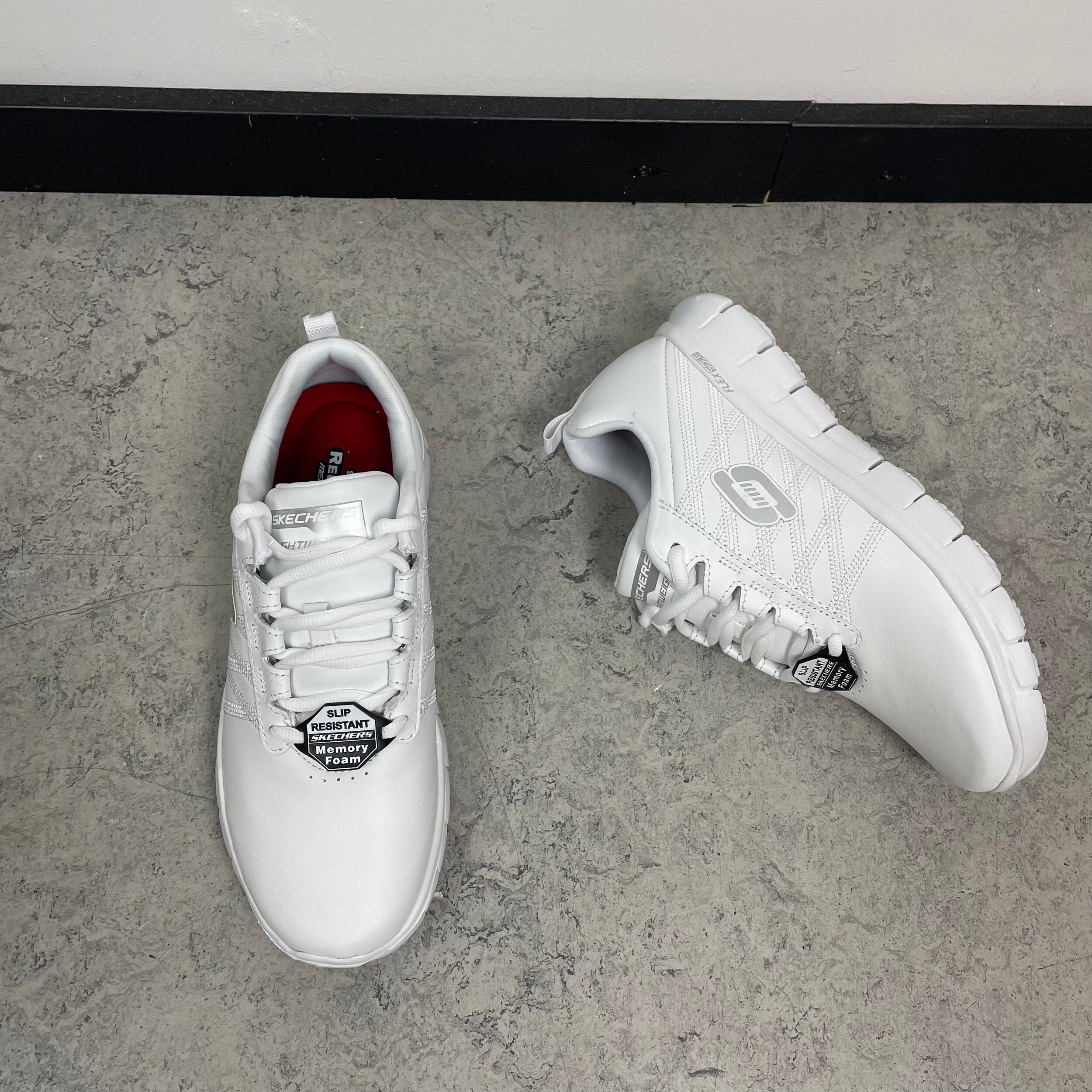 Vita Skechers Work med memory foam