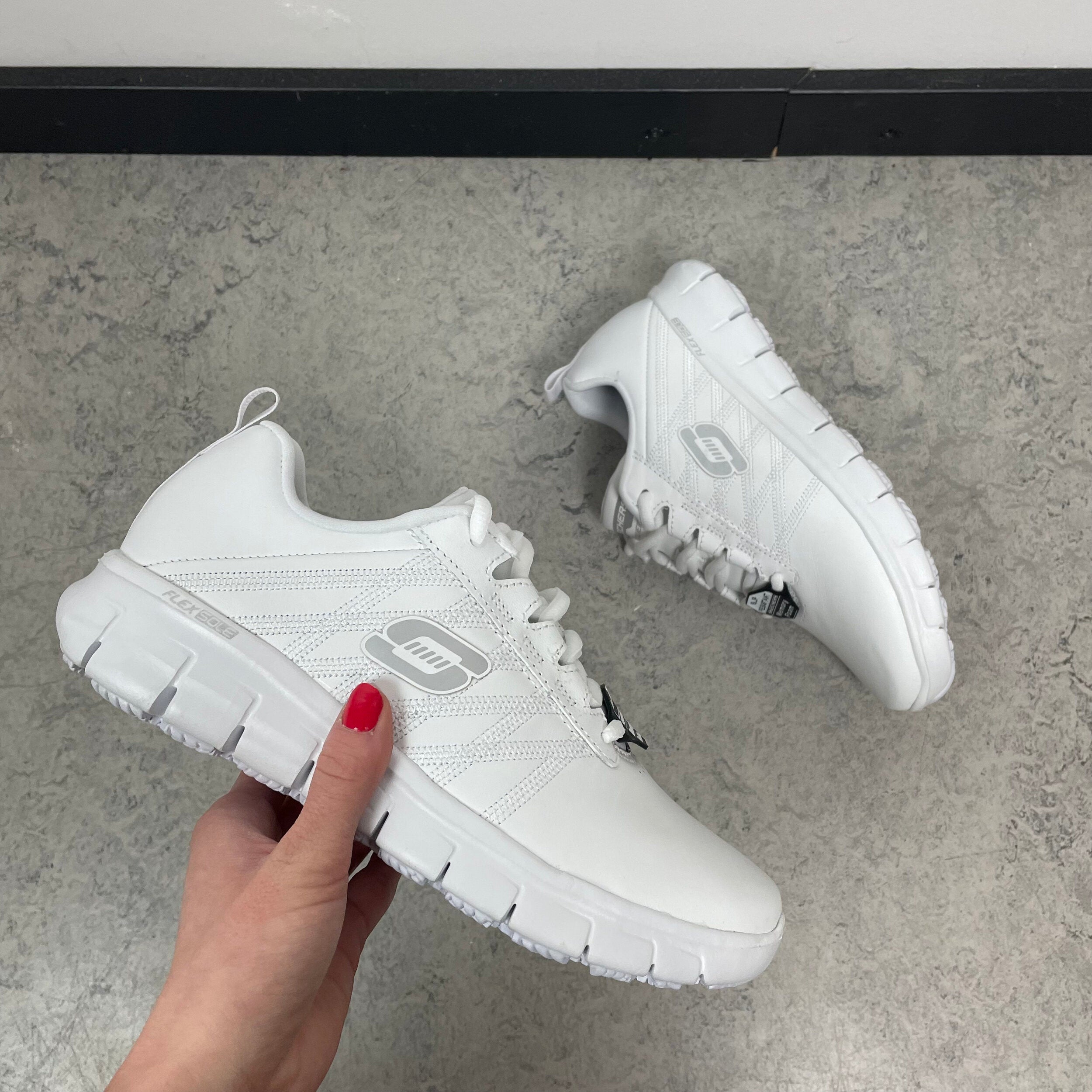 Vita Skechers Work med memory foam