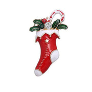 Julstrumpa brosch
