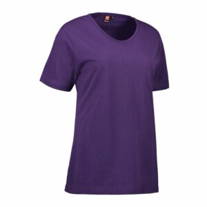 Nybo Lila Dam Prowear T-shirt, slitstark, formstabil