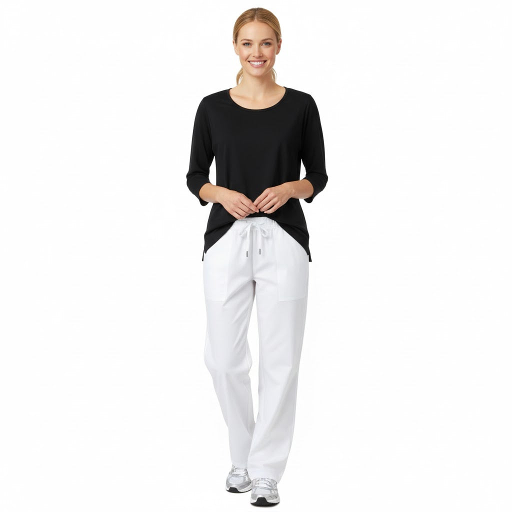Nybo Svart Dam Prowear T-shirt — Extra slitstark och formstabil