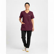 Nybo Bordeaux Damebusseronne Nature, V-ringning, slitstark, elastisk rygg